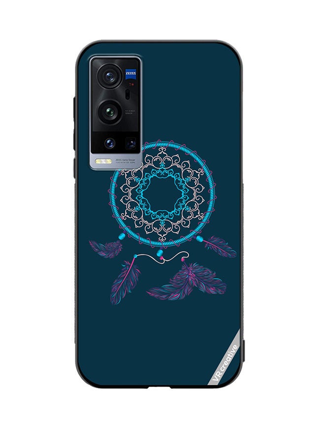 VR CREATIVE Protective Case Cover For Vivo X60 Pro Plus Dream Catcher Design Multicolour - Image 1