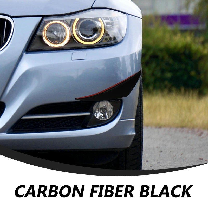 6pcs Car Front Bumper Vehicle Front Spoiler Decorations Car Modification Supplies - Image 5
