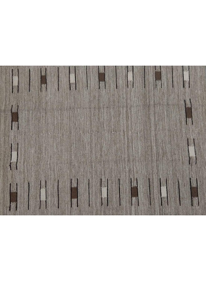 Heritage سجادة تراثية مصنوعة يدويًا من صوف مصري بدون إطار - 200 × 150 سم