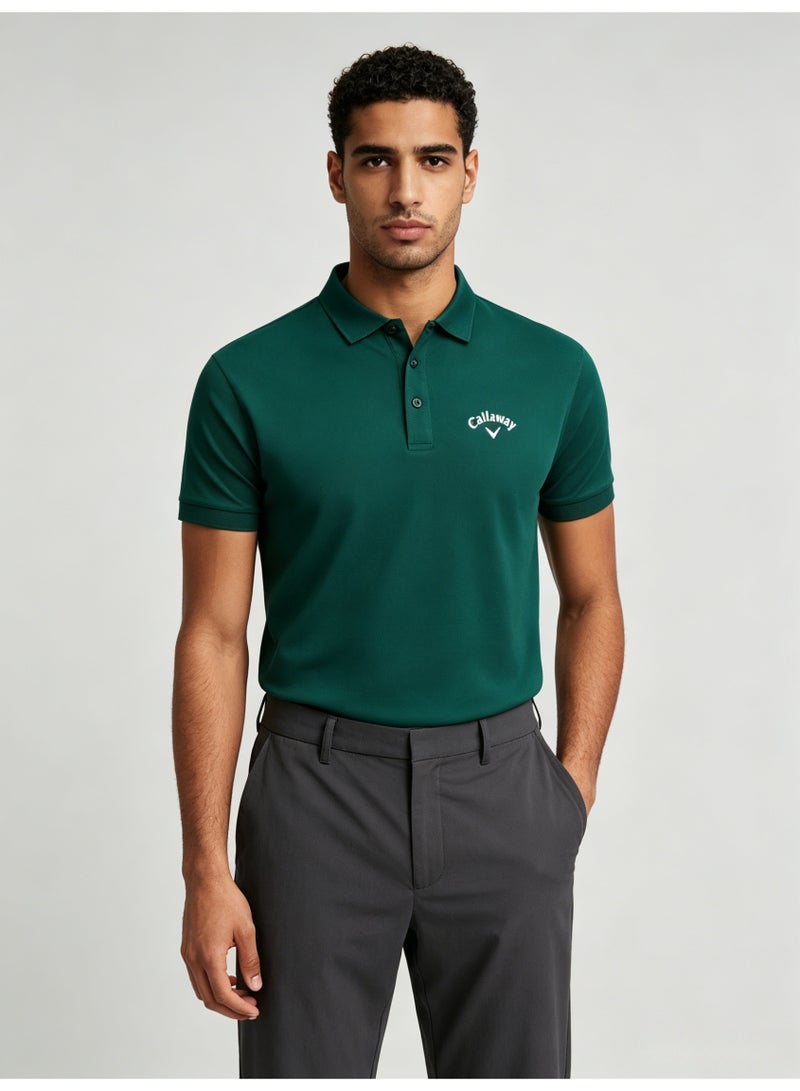 Callaway golf quick-drying short-sleeved Polo shirt men's summer breathable sports lapel casual shirt - Image 3