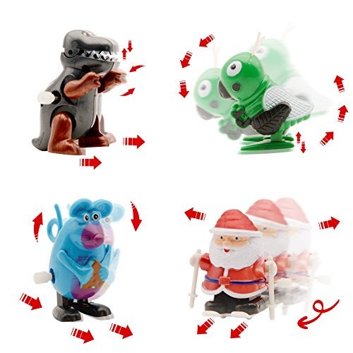 Nunkitoy Wind Up Toy,28 Pack Assorted Clockwork Toy Set, Wind Up Animal Party Favors Toy Great Gift for Boys Girls Kids Toddlers(Contents and Color May Vary) - Image 5