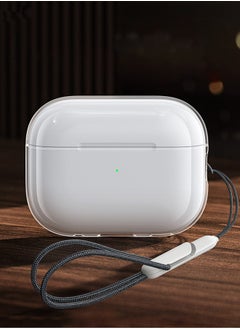 نيبمينينت غطاء شفاف مع حبل متوافق مع AirPods لـ AirPods1/2 وAirPods Pro  - Image 1