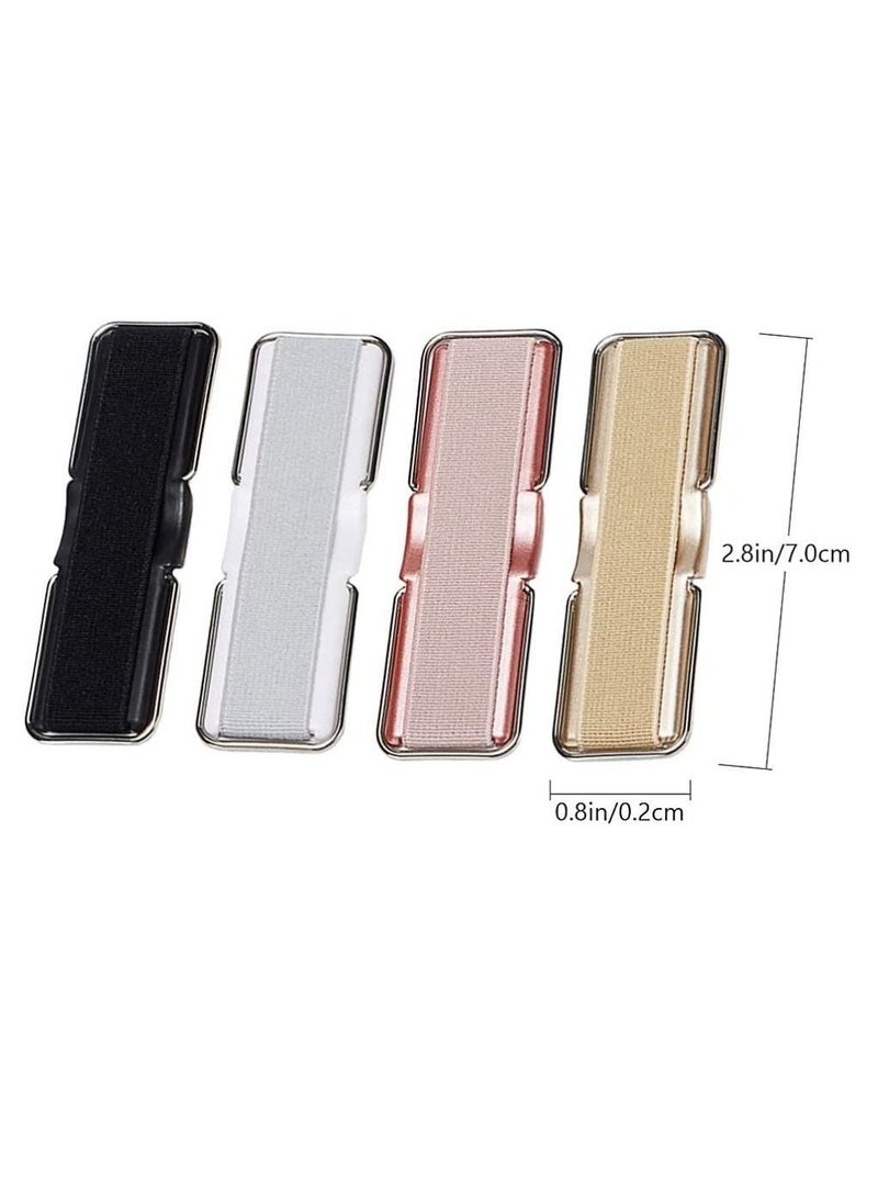 4pcs Elastic Finger Mount for Phone Mobile Phone Grip Holder for Smartphones Tablets (Random Color) - Image 4