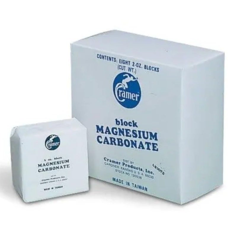 Cramer Gym Chalk Block, Magnesium Carbonate for Better Grip in Gymnastics, Weightlifting, Power Lifting, Pole Fitness, & Rock Climbing, 4 Oz. - Image 1