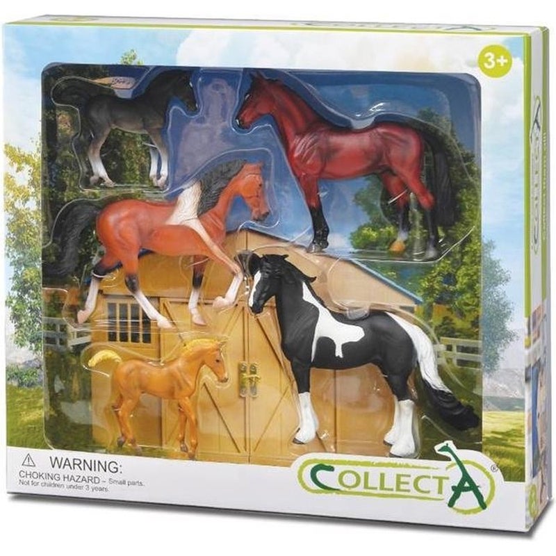 Collecta - Horses Life 5 Pieces - 89261 - Image 1