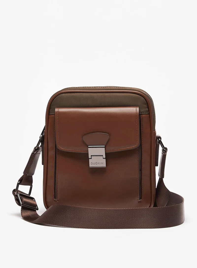 DUCHINI Crossbody Messenger Bag
