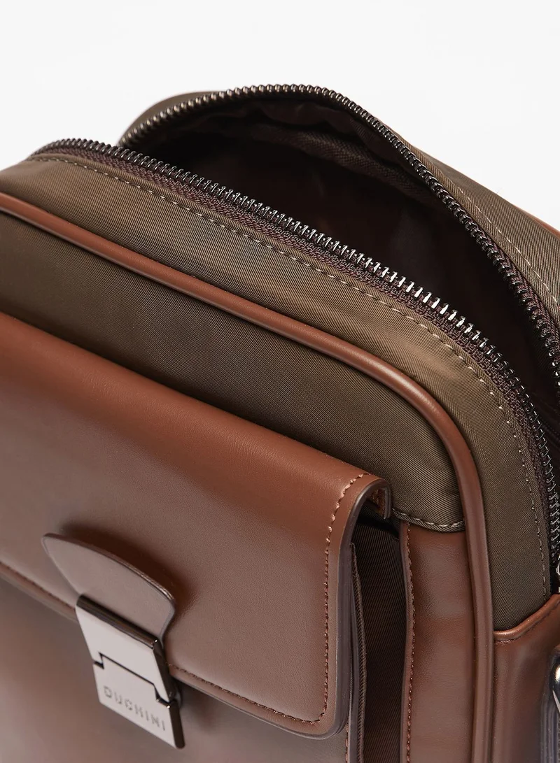 DUCHINI Crossbody Messenger Bag