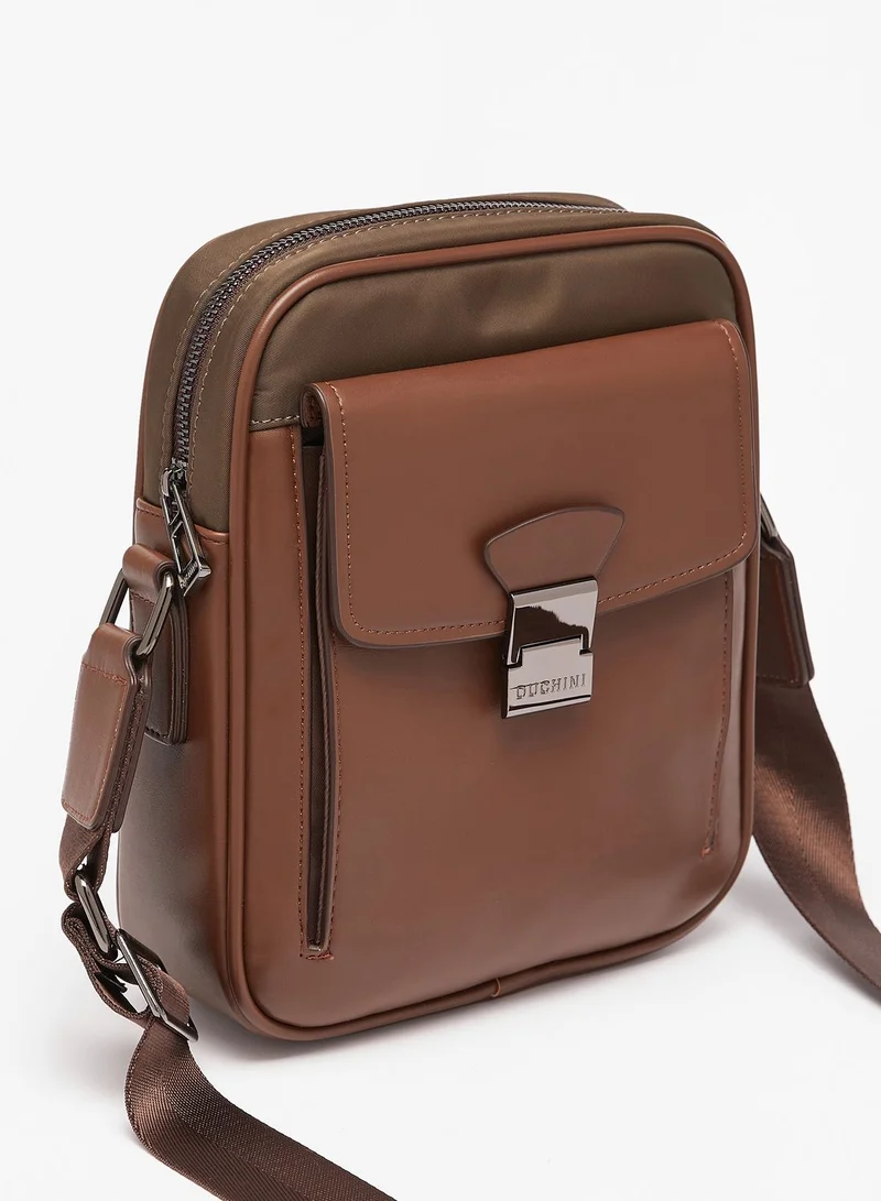 DUCHINI Crossbody Messenger Bag