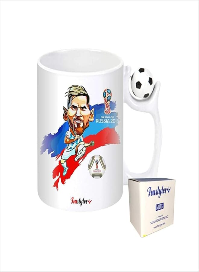 FMstyles FIFA 2018 Messi Football Fan Mug - FMS260
