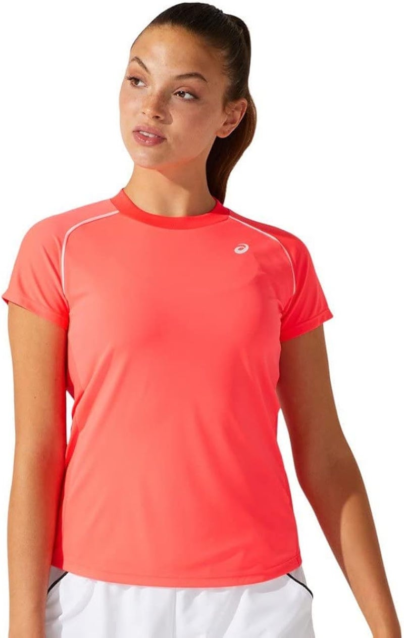 Asics Women's COURT W PIPING SS T-Shirt (pack of 1)