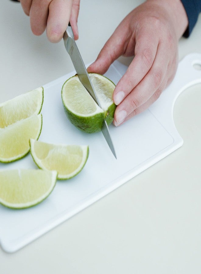 Chef Craft Plastic Cutting Board, 8 x 5 inch, 12 inch in length, White - Image 5