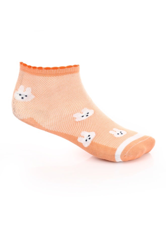 REDCOTTON Pastel Orange Colored Socks – Soft Touch & Cheerful Colors for Every Day - Image 2