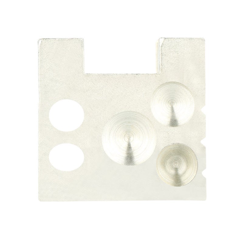 Watch Repair Tool: Carbon Steel Block, Hard And Durable - 15 Holes 0.5 To 5mm, 4 Rivets 0.7-10mm, 3 Slots 0.5-1.0mm Riveting Tool For Watchmakers, Jewelers - Image 4