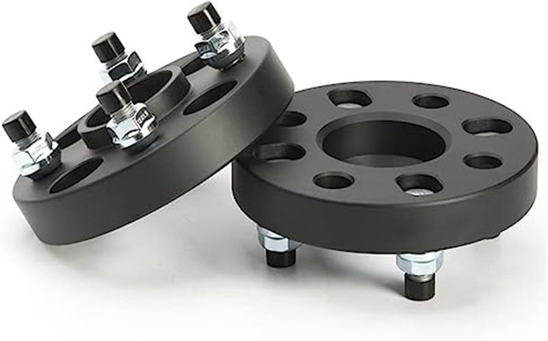 Wivplex 2Pcs Aluminum Wheel Spacer Adapters for Fiat - Image 1