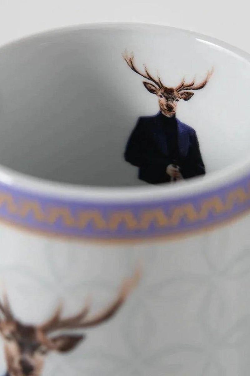 VITELLI DESIGN STUDIO Gentleman Porcelain Coffee Mug - Image 2
