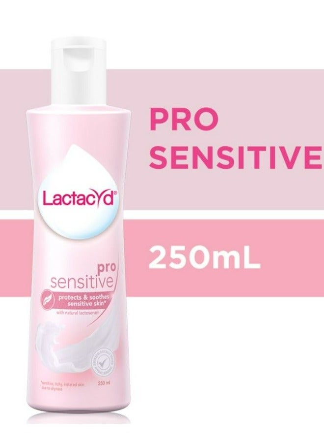 LACTACYD FEMININE WASH PRO SENSITIVE 250ML - Image 2