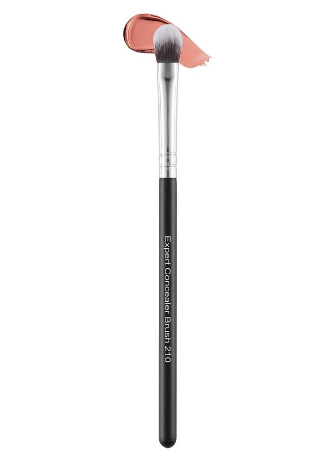 ENERGY Expert Concealer Brush Under Eye Face Makeup Brush Small Dense Synthetic Bristles for Liquid Cream Powder Eyeshadow Eye Cream Makeup Blending for Even Coverage Black - Image 1