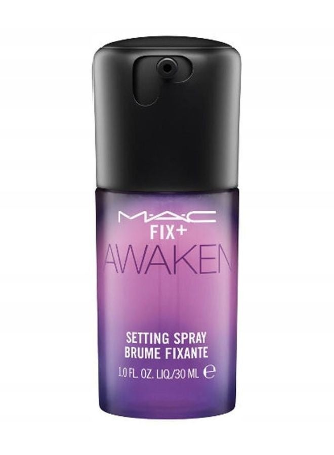 ماك كوزمتيكس بخاخ تثبيت المكياج M·A·C Fix+ Awaken – حجم صغير 30 مل (رذاذ مرطب ومنشط لتثبيت المكياج) - Image 1