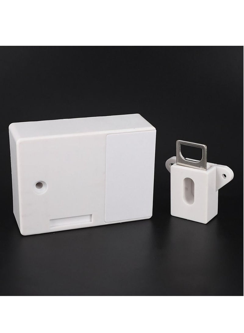 RFID Electronic Cabinet Lock DIY For Wooden Drawer Cabinet, Ready For Use & Programmable(White) - Image 5
