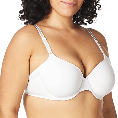 Olga Women's No Side Effects Underwire Contour Bra, White, 40DD - Image 5