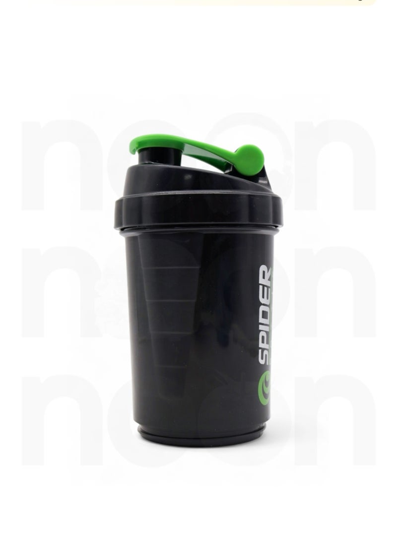SPIDER A protein shaker bottle with a compartment to store the powder - Image 2