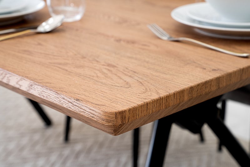 ROYAL FURNITURE Oliver Dining Set Gray 6-Seater - Image 2