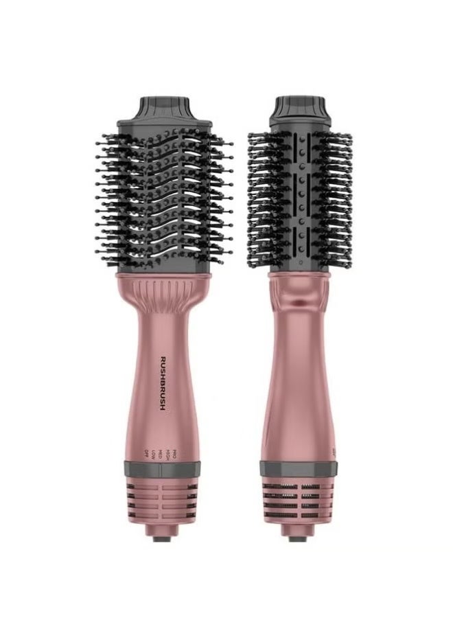 Rush Brush V3 Pro Hair Styler, 1400 Watt - Rose Gold