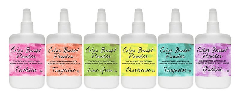 Contact USA Color Burst Powder Caribbean 6 Pack