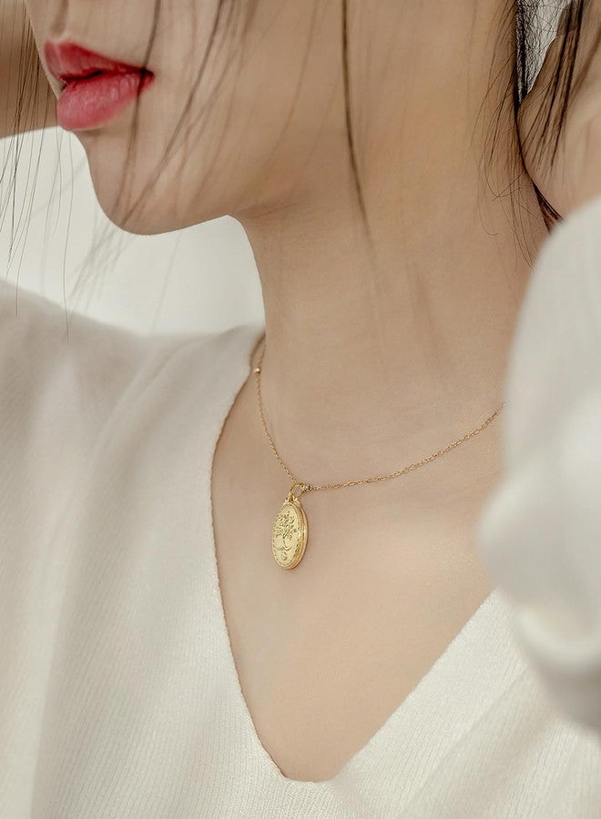 يوفينغ قلادة يوفينغ بتصميم شجرة الحياة العائلية، تتسع للصور، هدية مثالية للنساء - Image 4