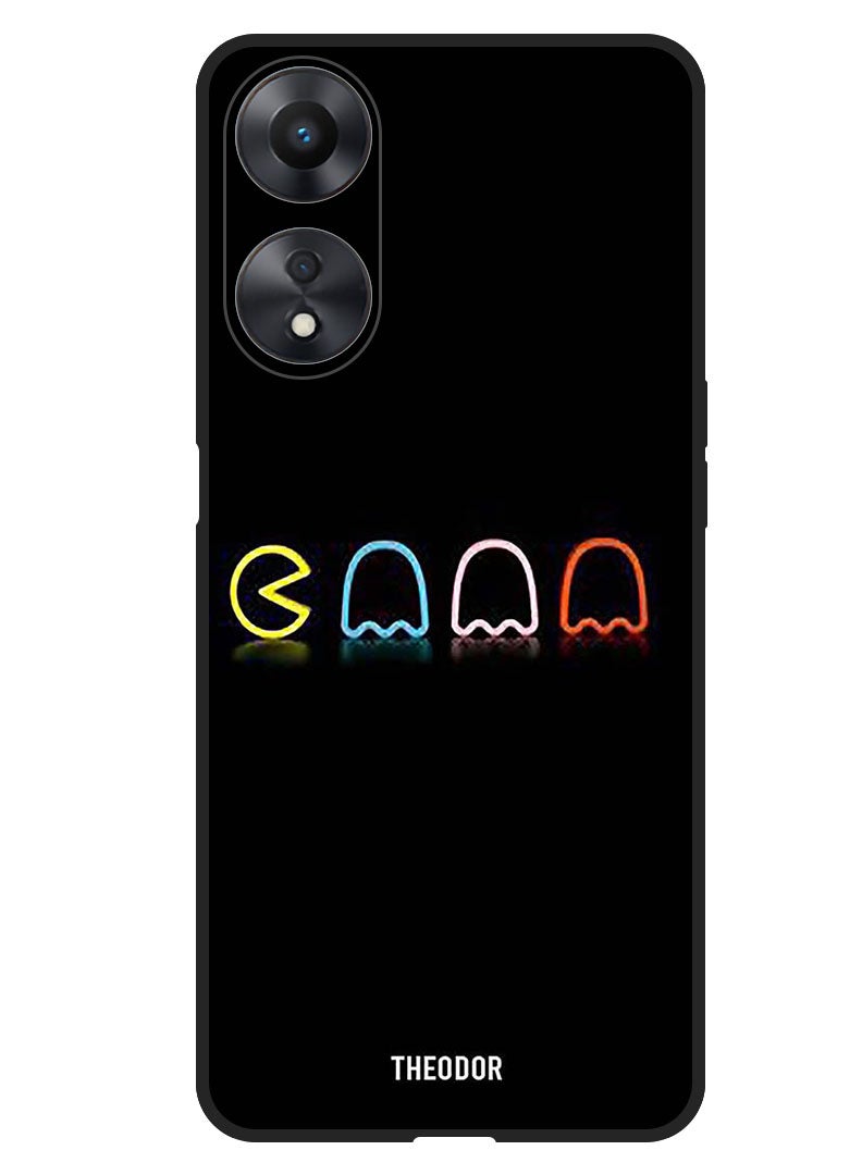 Theodor Protective Case Anti Scratch Shock Proof Bumper Cover For Oppo F23 5G Pack Man - Image 1