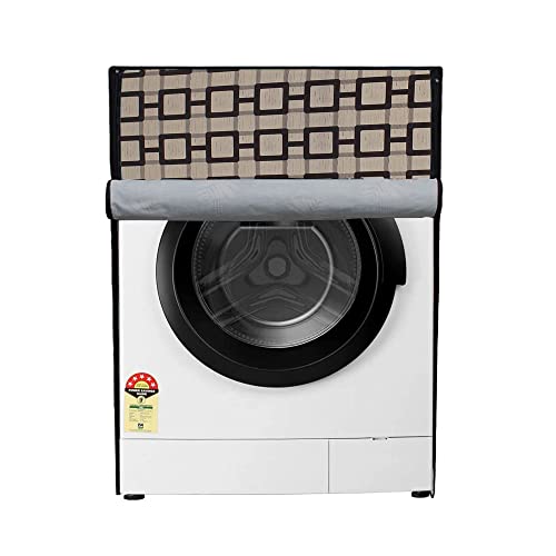 Wings Star Front Load Washing Machine Cover for LG 7 Kg & 7.5Kg (60cmsX53cmsX86cms) | Waterproof & Dust-Proof Front Load Washing Machine Cover For LG | Washing Machin Cover, KUM12 - Image 4