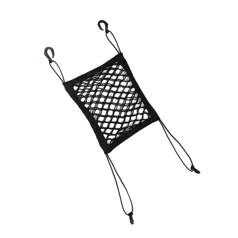 Black Isolation Net Portable Dog Car Barrier for Safety Mesh Design - Image 2