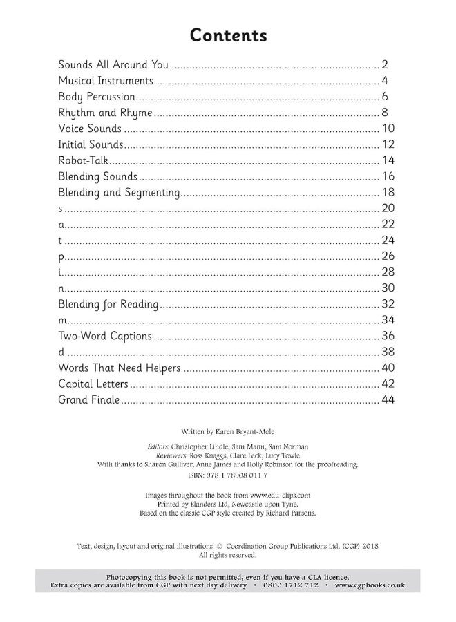 English Targeted Practice Book: Phonics - Reception Book 1 - Image 3