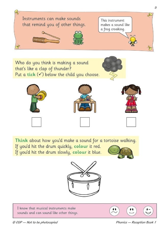 English Targeted Practice Book: Phonics - Reception Book 1 - Image 5