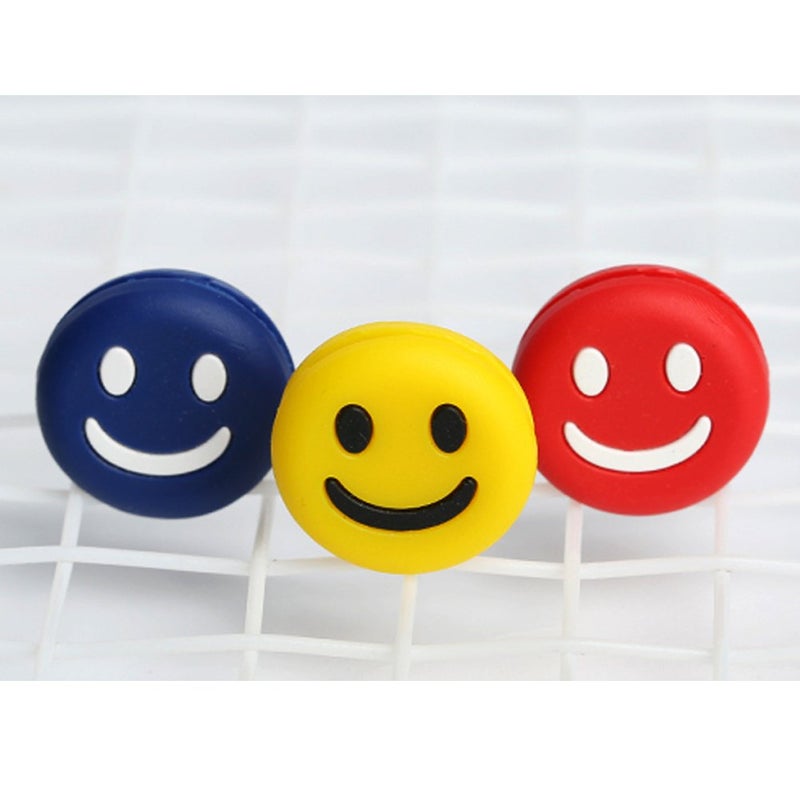 Senston Tennis Racket Silicone Vibration Dampeners Smile Face-Fit in Your Racket String -Set of 6 Pack - Image 3