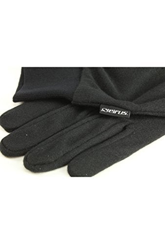 Seirus Innovation 2110 Deluxe Thermax Winter Cold Weather Glove Liner or Lightweight Glove, Black, Large/X-Large - Image 2