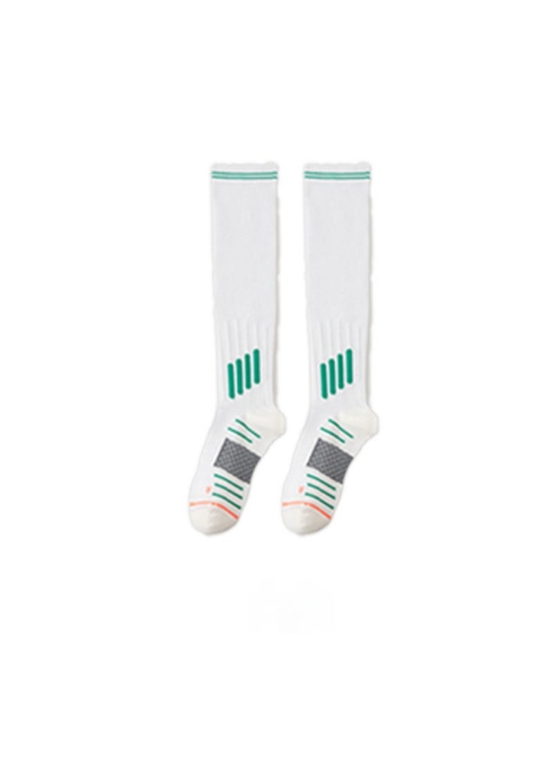 KUYING Fashion Anti Slip Breathable Sports Socks Three Piece Set 