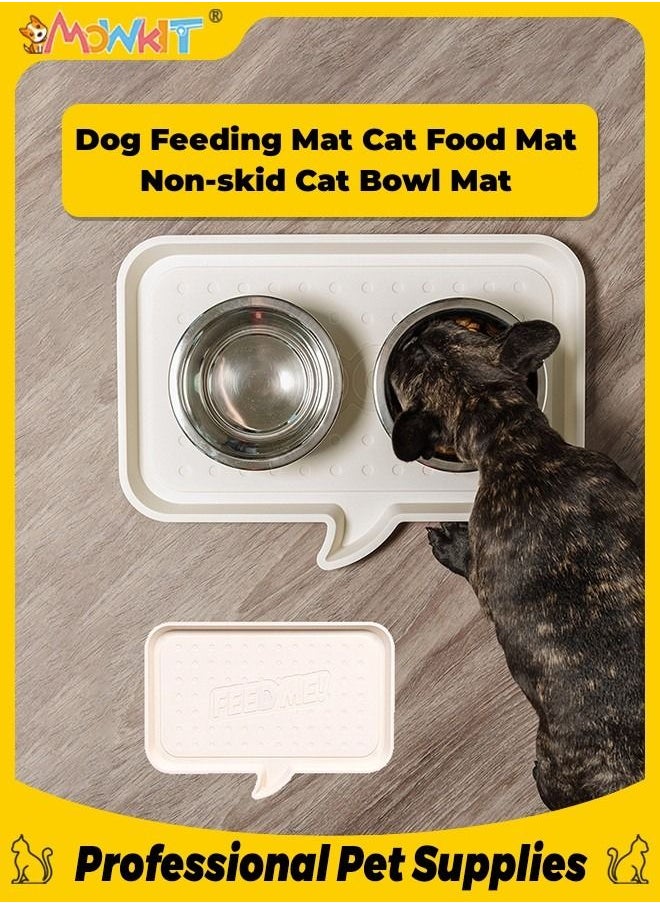 Dog Feeding Mat Cat Food Mat Non-skid Cat Bowl Mat Decorative Pet Bowl Mat Small Size - pzsku/Z4F9AF655BC2210754EC1Z/45/_/1687659626/95f59ba7-c583-4a54-a600-9ab9b7f0432d