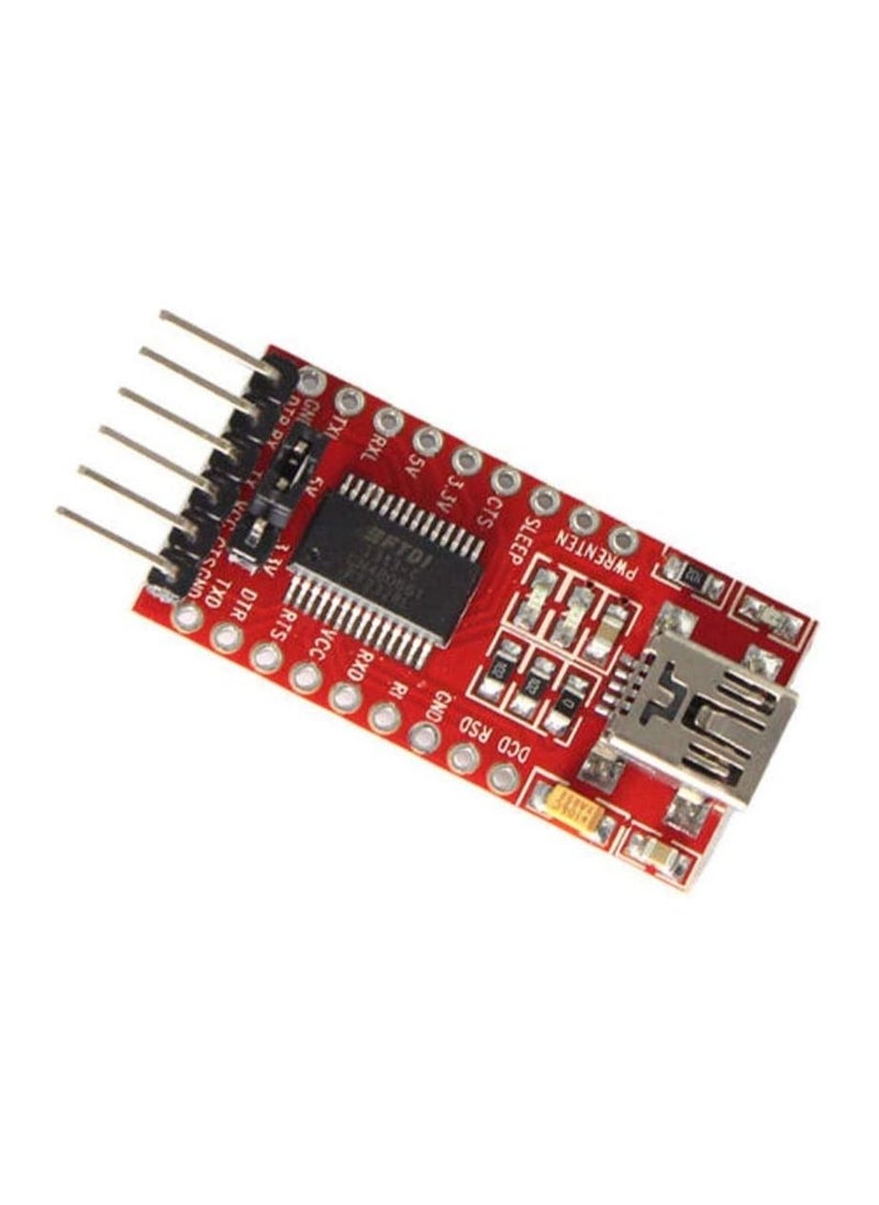 Generic - FT232RL USB TO TTL 3.3V TO 5V FTDI Serial Adapter Module - Image 1