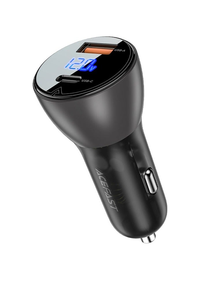 ACEFAST Fast Charge Car Charger B6 63W (1xUSB-C+1xUSB-A) - Image 1