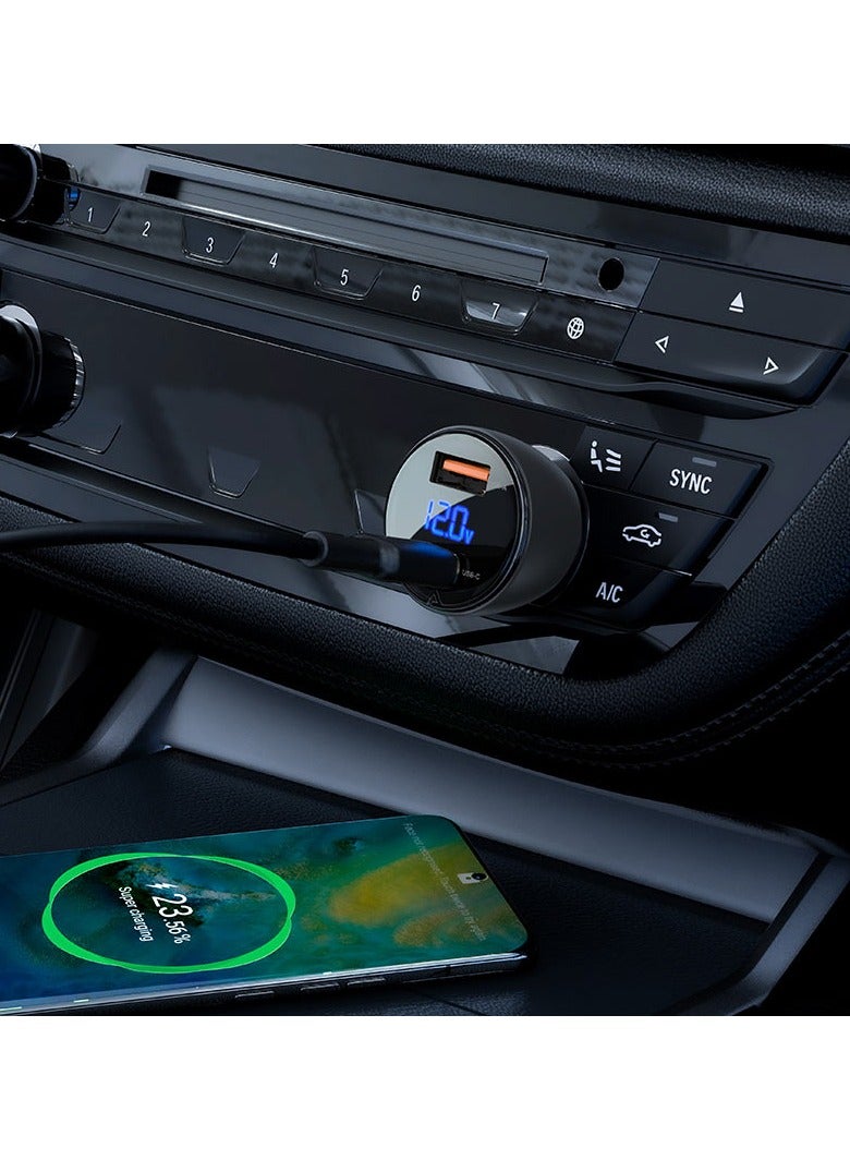 ACEFAST Fast Charge Car Charger B6 63W (1xUSB-C+1xUSB-A) - Image 4