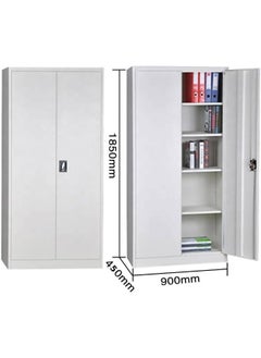 MOMENT Office Storage Cupboard Office Cabinet, Metal Locker For Document Cabinet File Storage Cabinet  - Image 2