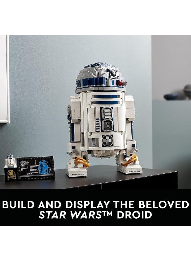 LEGO Star Wars: R2-D2 75308 Building Model and Collectible Minifigure (2,314 Pieces) - Image 1