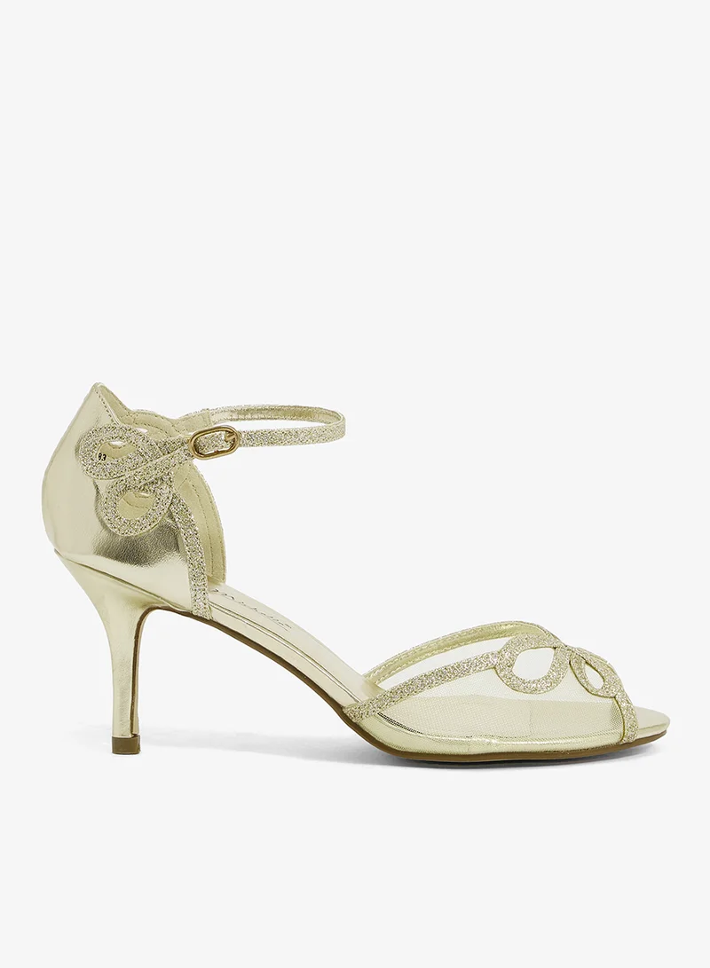 Mid Heeled Sandal
