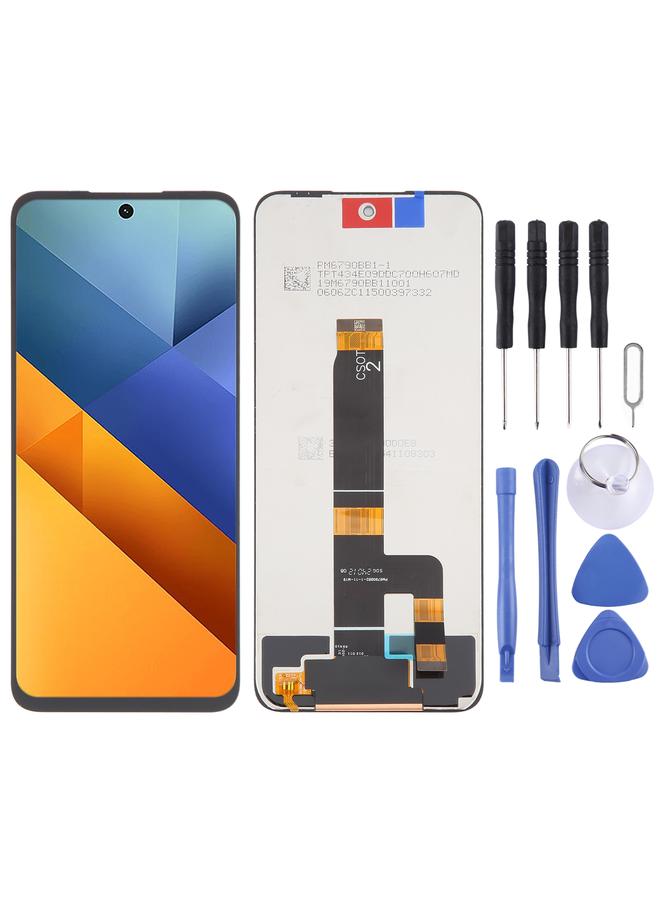 Replacement For Xiaomi Poco M6 4G OEM LCD Screen With Digitizer Full Assembly - Image 1