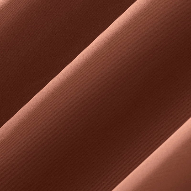 صن زيرو Sun Zero Soho 2-Pack Blackout Energy Grommet Curtain Pane Pane 54 "" X 108 "" Terracotta - Image 3