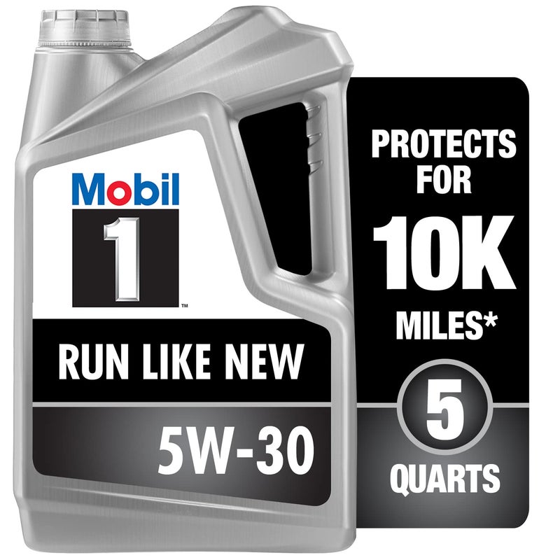 Mobil 1 Advanced Full Synthetic Motor Oil 5W-30, 5 Quart - Image 1