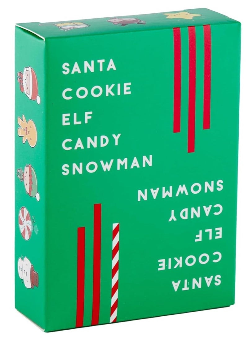 Dolphin Hat Games Santa Cookie Elf Candy Snowman Card Game - Image 1