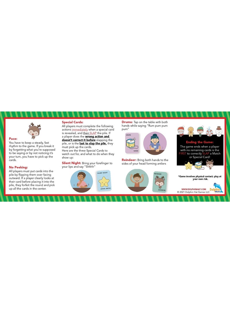 Dolphin Hat Games Santa Cookie Elf Candy Snowman Card Game - Image 4