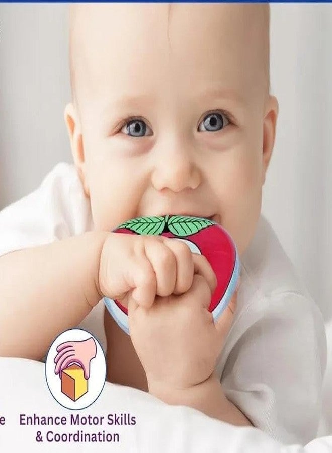 KALRA MAGIC BPA-Free Baby Teether for 6–12 Months | Cooling Water-Filled Soft Teething Toy with Carry Case | Easy Grip, Non-Toxic & Travel-Friendly Infant Teething Ring (Red-Tamatar) - Image 3